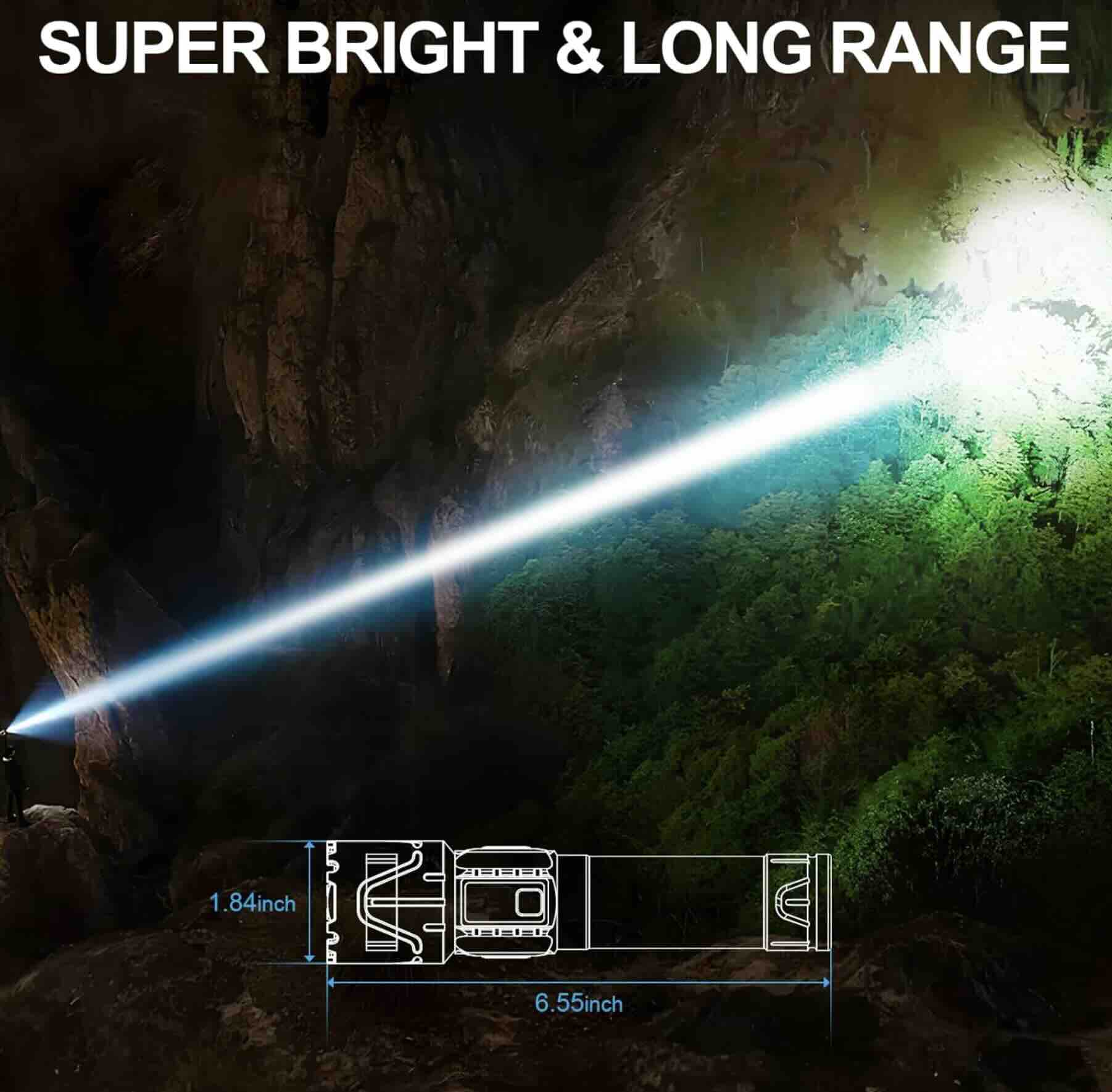 Mechanic's Ultra-Bright Tactical LED Flashlight