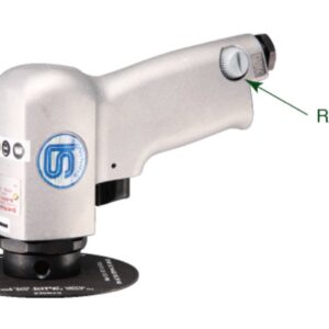 Shinano SI-2210 4-Inch High-Speed Automotive Pneumatic Disc Sander (Made in Japan)
