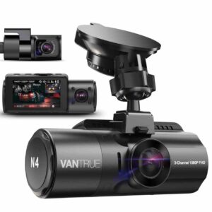 Vantrue N4S 3-Channel Dash Cam (2.7K Front + 2.5K Cabin + 2.5K Rear) main picture