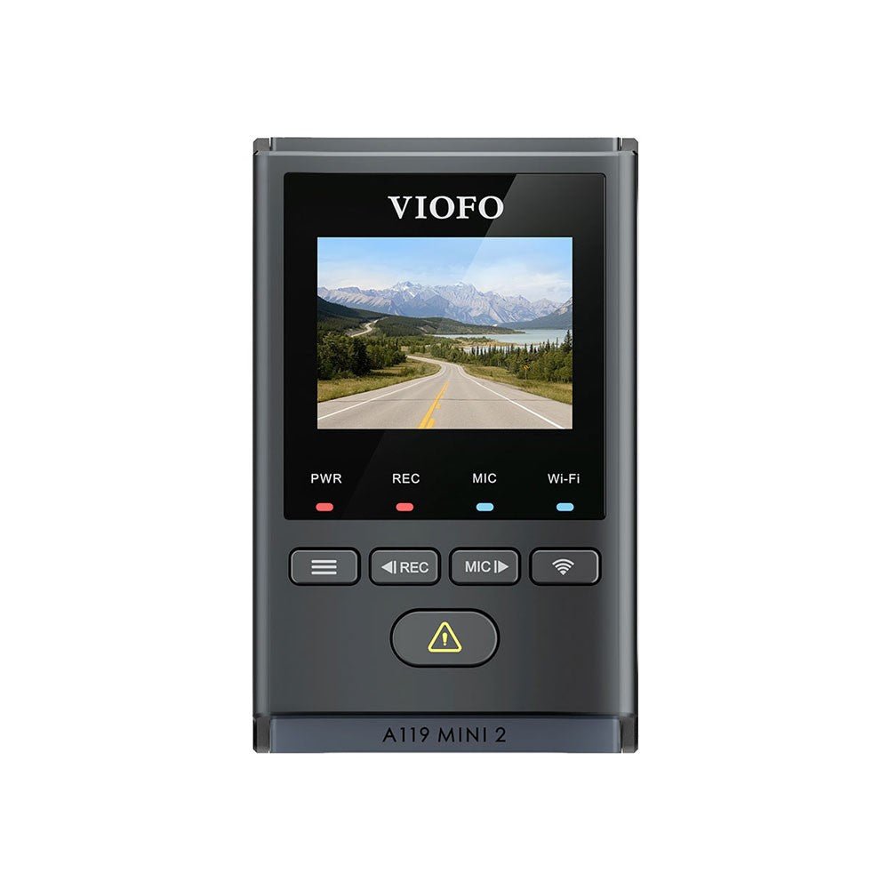 VIOFO A119 Mini 2 Dash Cam — 2K 60fps Compact Front Camera