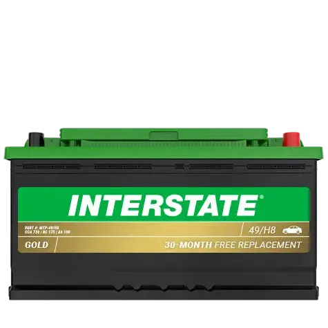 Interstate Group 49 H8 12V automotive battery