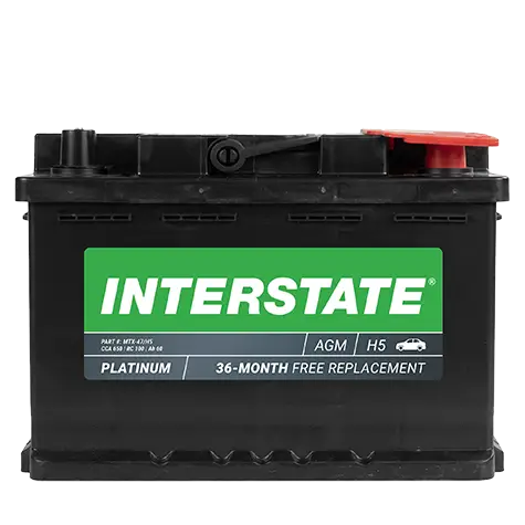 Interstate H5 AGM 12V automotive battery