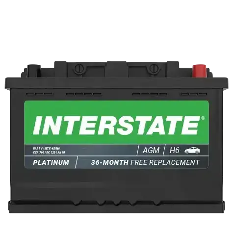 Interstate H6 AGM 12V automotive battery