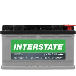 Interstate H8 AGM 12V automotive battery