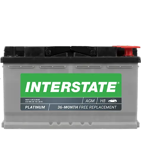 Interstate H8 AGM 12V automotive battery
