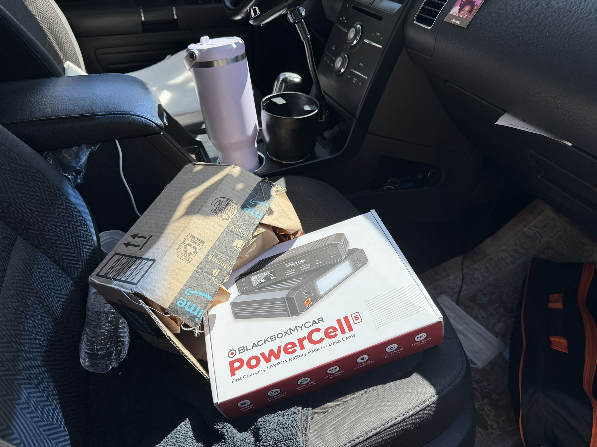 Boxed PowerCell 5 battery pack in the supplied Auto Tools Mart project photo library